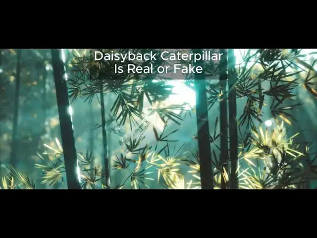 'Video thumbnail for Daisyback Caterpillar Real or Fake? 🐛 🌼 Daisyback Caterpillar Is AI-Generated Hoax Or Real?'