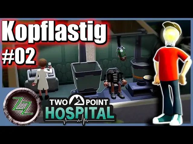 'Video thumbnail for Let's Play Two Point Hospital Deutsch 🏥🚑 #02 Notfall in Hogsport - 2 Sterne in der 1. Mission'