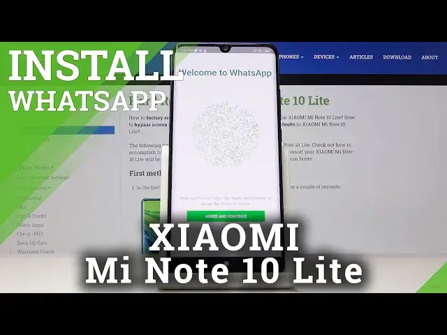 'Video thumbnail for How to Install WhatsApp in XIAOMI Mi Note 10 Lite – Download and Install WhatsApp'