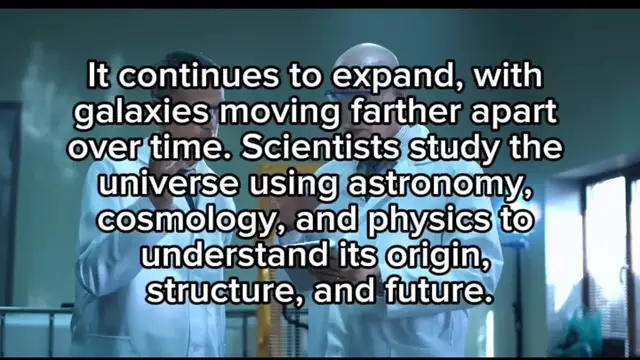 'Video thumbnail for what is a universe'