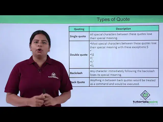 'Video thumbnail for Linux - Shell quoting mechanism'