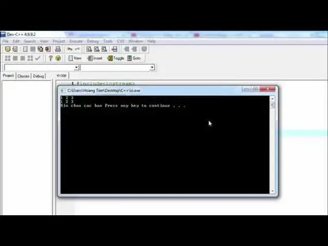 'Video thumbnail for Lập trình C++ : Vào ra trong C++ và các phép toán cơ bản'