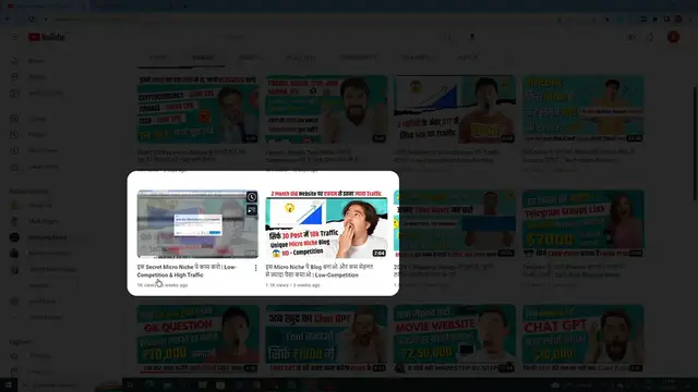 'Video thumbnail for सिर्फ 4 महीनो के अंदर 0 से सिधा 60k Traffic _ _Do Smart Work Not Hard Work_'