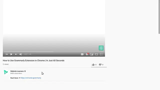 'Video thumbnail for How to Use Grammarly STEP by STEP - Beginner's Guide (2024)'