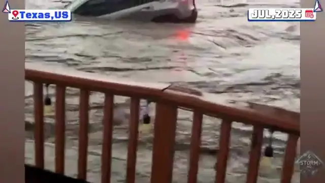 'Video thumbnail for Watch Cars Get Swept Away in Texas Flood Chaos – Homes Underwater!'