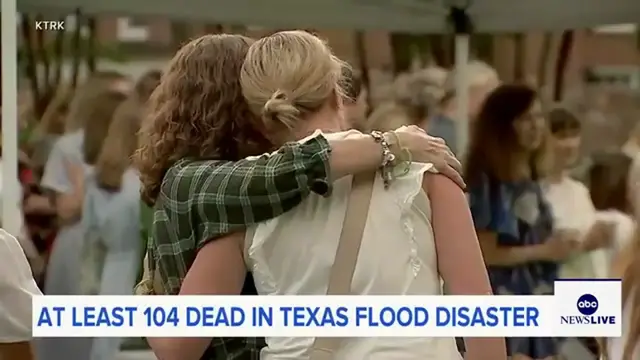 'Video thumbnail for Breaking: Central Texas Flood Disaster – Over 104 Lives Lost & 160 Missing'