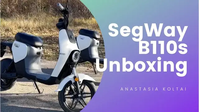 'Video thumbnail for SegWay B110s Unboxing in 5 min. (better range than Segway c80)'