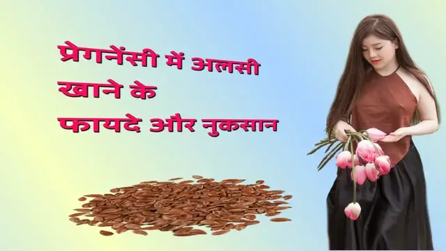 'Video thumbnail for प्रेगनेंसी में अलसी के फायदे और नुकसान | Flexseed ke fayade aur nuksan'