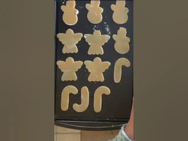 'Video thumbnail for Vegan Sugar Cookies #shorts'