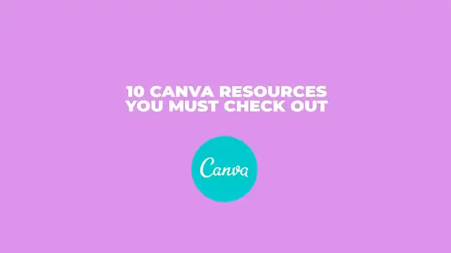 'Video thumbnail for BECOME a BETTER Graphic DESIGNER_ 10 Canva resources you GOTTA KNOW!'
