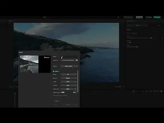 'Video thumbnail for Capcut export'