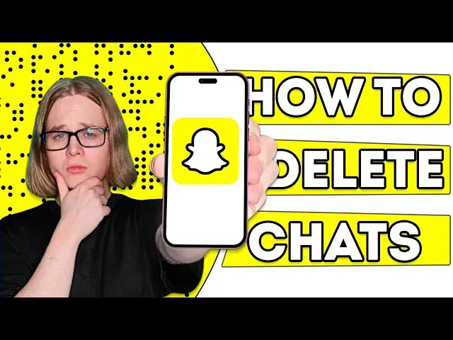 'Video thumbnail for How Delete Chat In Snapchat'