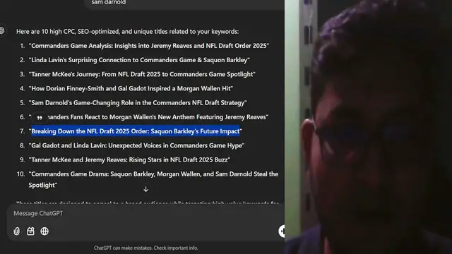 'Video thumbnail for Breaking Down the NFL Draft 2025 Order Saquon Barkley's Future Impact'