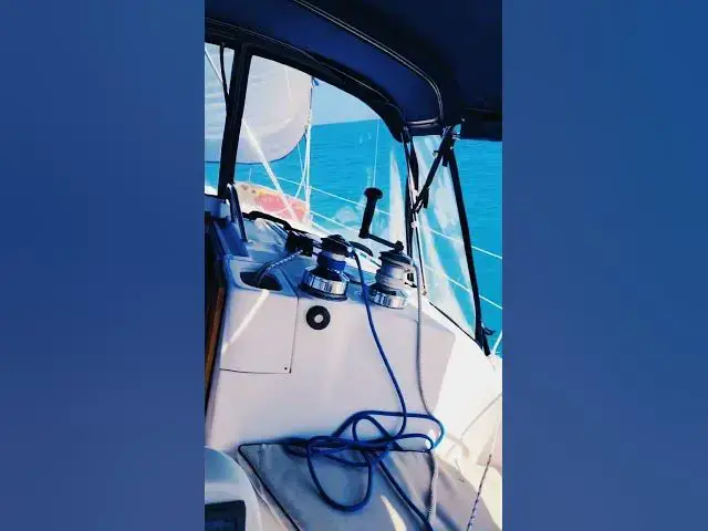 'Video thumbnail for Sailing in the Bahamas! Cruising  at 10 Degrees. #svaguaazul #sailboat #boatlife'