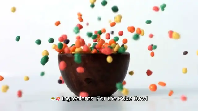 'Video thumbnail for poke bowl recipe'