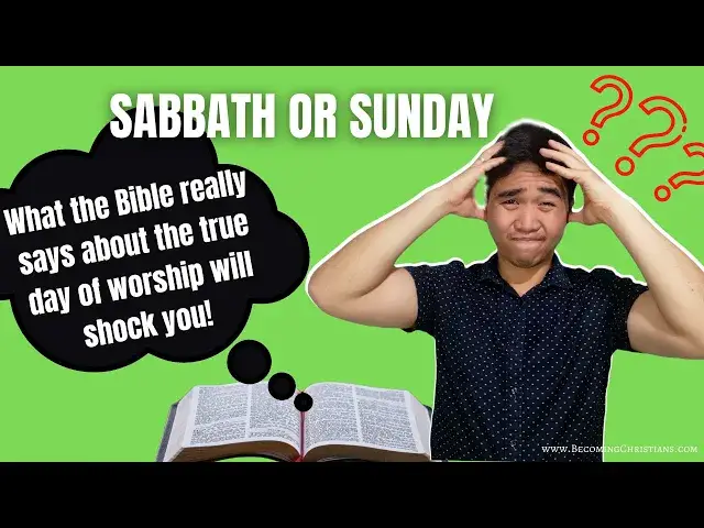 'Video thumbnail for Should Christians keep the Sabbath Day?'