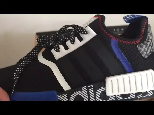 'Video thumbnail for Quick Look At The Adidas NMD R1 DSTN Black White FV5215'