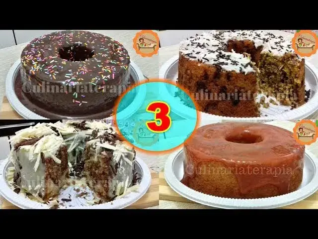 'Video thumbnail for 4 BOLOS CASEIROS MAIS VENDIDOS NA CONFEITARIA - n° 3'