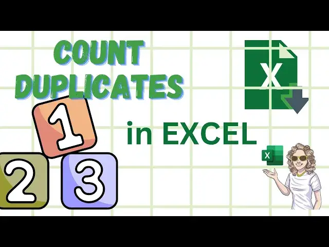 'Video thumbnail for How To Count Duplicates In A List. Excel Tip.'