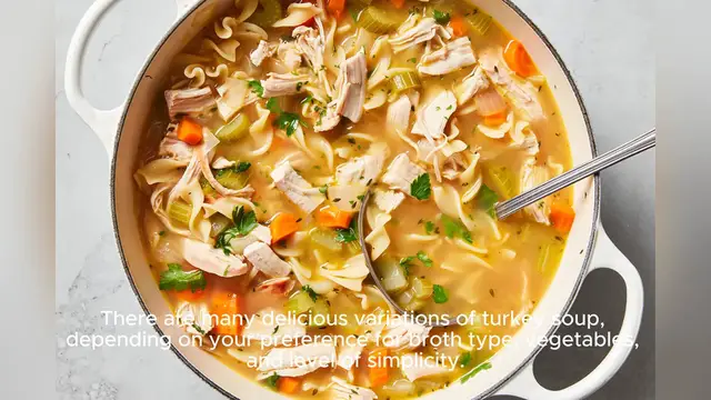 'Video thumbnail for turkey soup recipe'