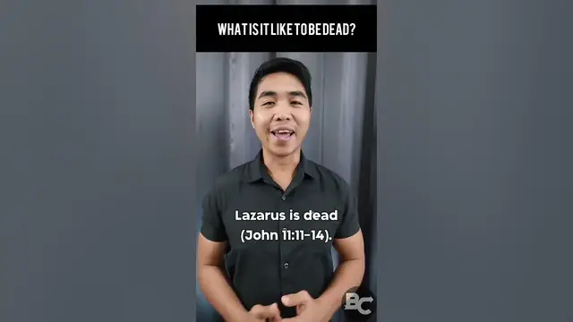 'Video thumbnail for What is it like to be dead?'