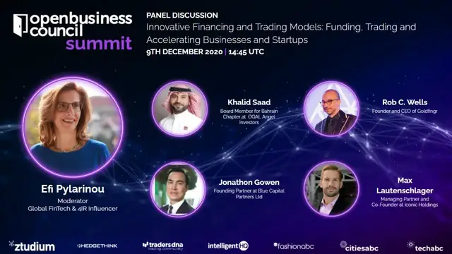 'Video thumbnail for Innovative Financing and Trading Models: Funding, Trading, Accelerating Businesses and Startups'