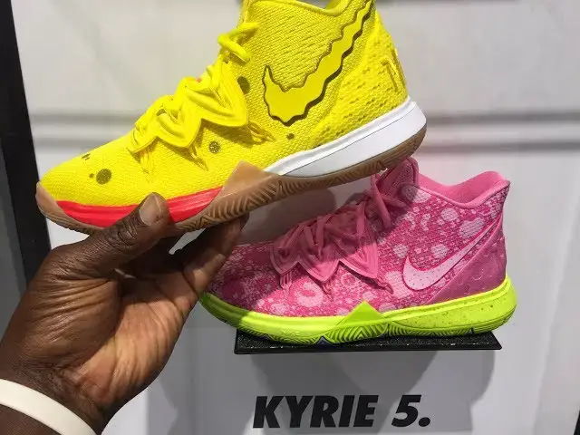'Video thumbnail for Nike Kyrie 5 Spongebob Patrick Star Quick Release Report & Observations'
