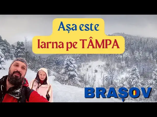 'Video thumbnail for ❄️Drumeție de iarnă pe Tâmpa⛰️Tot ce trebuie să știi. Iarna la Brașov❄️'
