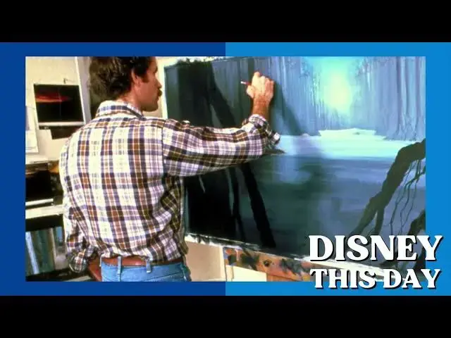 'Video thumbnail for Harrison Ellenshaw | DISNEY THIS DAY | July 20, 1945'