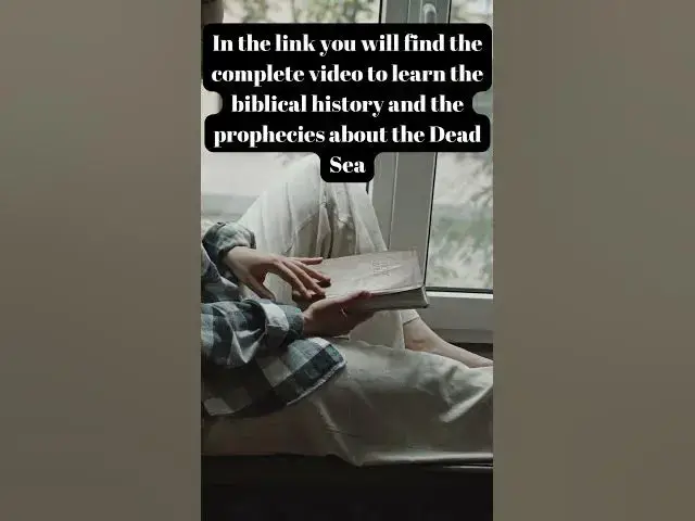 'Video thumbnail for The Dead Sea Comes Alive; Biblical Story #deadsea #predictions #Prophecies #Christians'