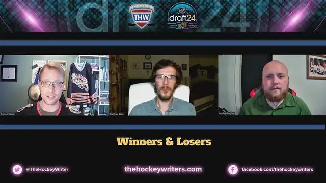 'Video thumbnail for 2024 NHL Draft Reaction - Winners: Calgary Flames & Minnesota Wild - Losers: Toronto Maple Leafs'