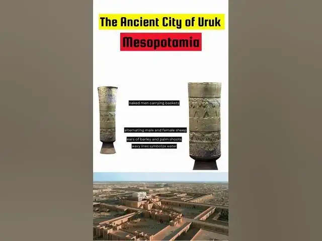 'Video thumbnail for The Cult Vase of Uruk: #mesopotamia #uruk #prehistory #history #ancientcivilization'