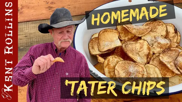 'Video thumbnail for Homemade Potato Chips | How to Make Crispy Potato Chips'