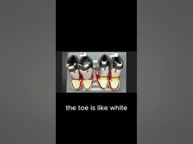 'Video thumbnail for First Giveaway The Toe Difference ! #sneakers#realvsfakejordans #nike'