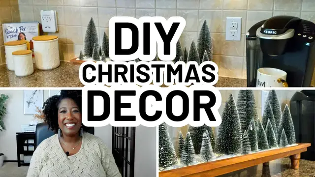 'Video thumbnail for DIY CHRISTMAS DECORATION - Mini Forest Display (Easy DIY Home Decor)'