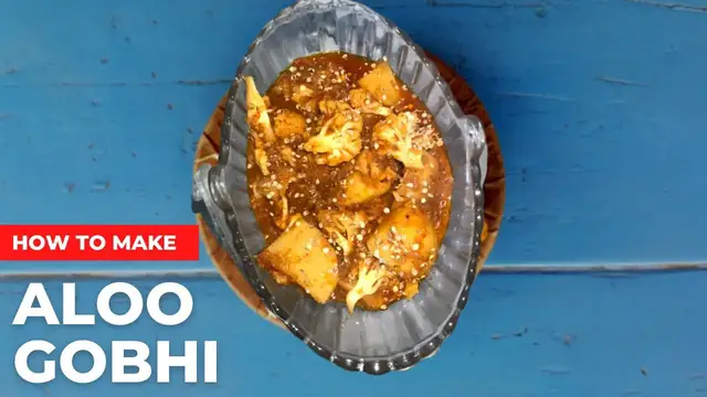 'Video thumbnail for Potato Cauliflower Curry'
