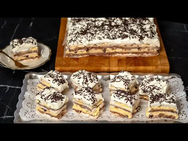 'Video thumbnail for Vânt Japonez rețeta de prăjitură cu bezea, nucă, cremă de vanilie și frișcă naturală | Savori Urbane'