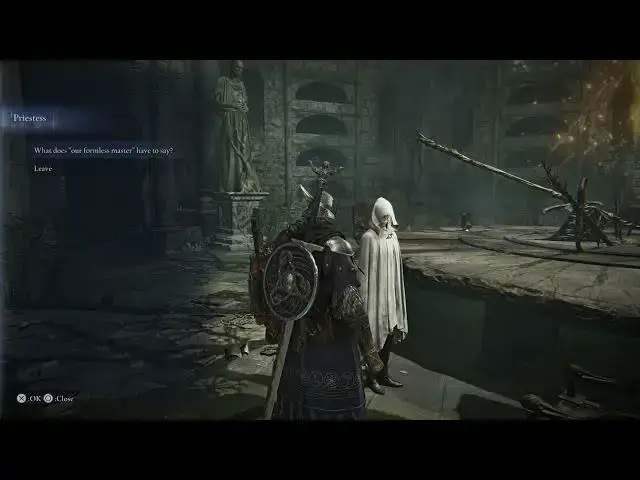 'Video thumbnail for Elden Ring Nightreign - Roundtable Hold: Talk To The Priestess | First Dialogue Tree Gameplay'