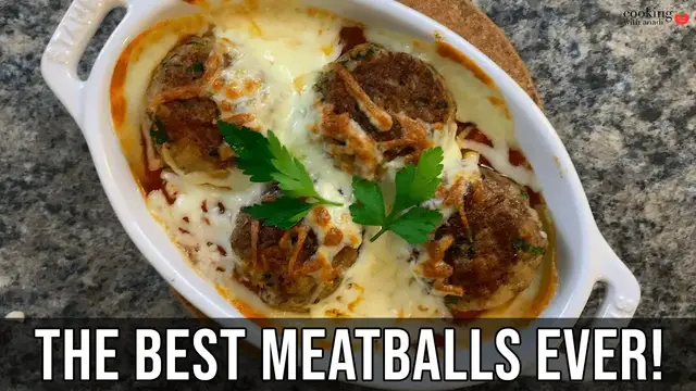 'Video thumbnail for The Best Baked Meatball Casserole'