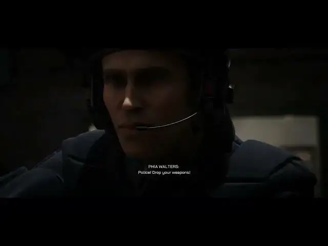'Video thumbnail for Robocop: Rogue City Unfinished Business - The Weight of The Badge: Find Suspects: Phia Dies Cutscene'