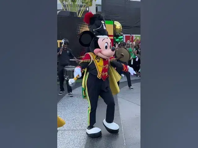 'Video thumbnail for Drum Major Mickey in Downtown Disney for Disney on the Yard!'