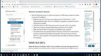'Video thumbnail for SQL Server Management Studio 2019'