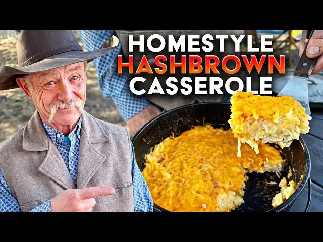 'Video thumbnail for Homestyle Hash Brown Casserole | Cheesy Comfort Food'