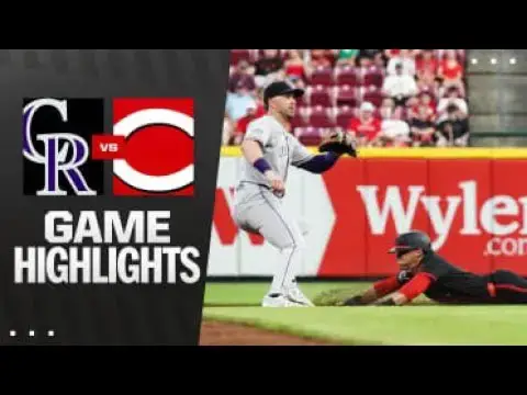 'Video thumbnail for Colorado Rockies at Cincinnati Reds Full-Game Highlights! | 07/11/2025'