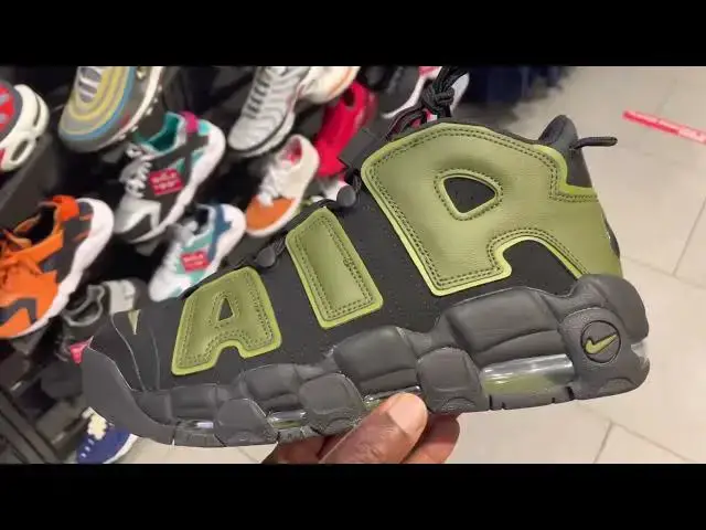 'Video thumbnail for Nike's Air More Uptempo Rough Green Is a Powerful Ode to the 90s'