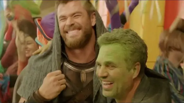 'Video thumbnail for Bloopers That Make Us Love Thor: Ragnarok Even More'