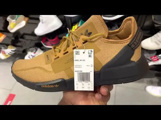'Video thumbnail for What’s Better Than Gold? The Adidas NMD R1 V2 Mesa in Gold and Black, Of Course!'