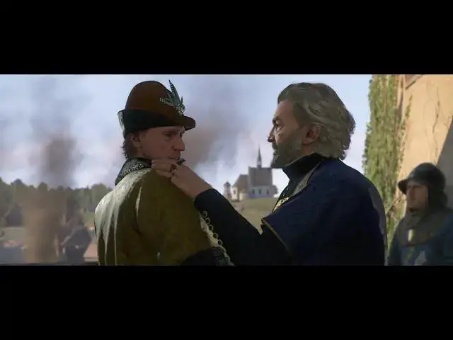 'Video thumbnail for Kingdom Come Deliverance 2 - Via Argentum: Kunzlin and Rose Ruthard Confront Ulrich Vavakof Cutscene'