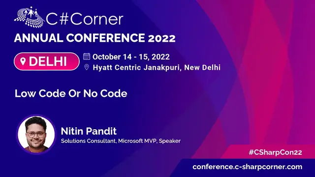 'Video thumbnail for Low Code Or No Code by Nitin Pandit'