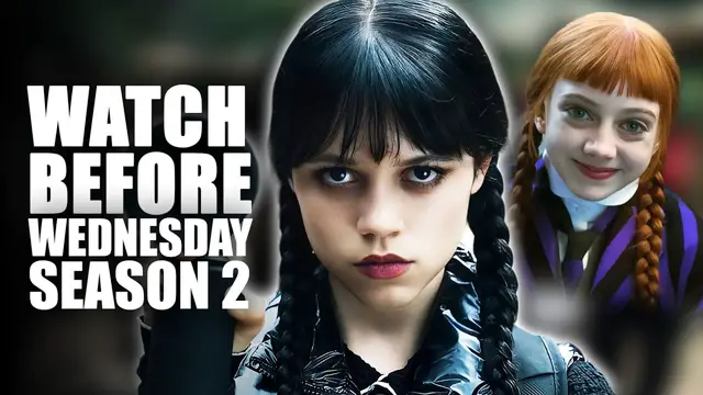 'Video thumbnail for The Only Recap You Need Before Wednesday Season 2'